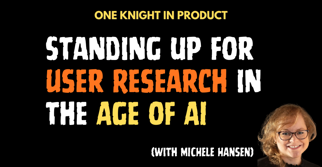 Standing up for User Research in the Age of AI